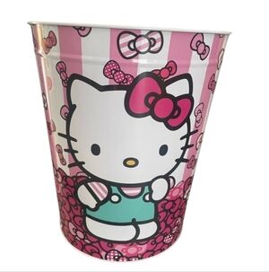 Hello Kitty Pink Waste Bin